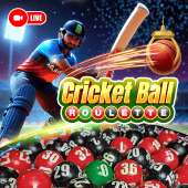 Cricket Ball Roulette jili bb live casino icon